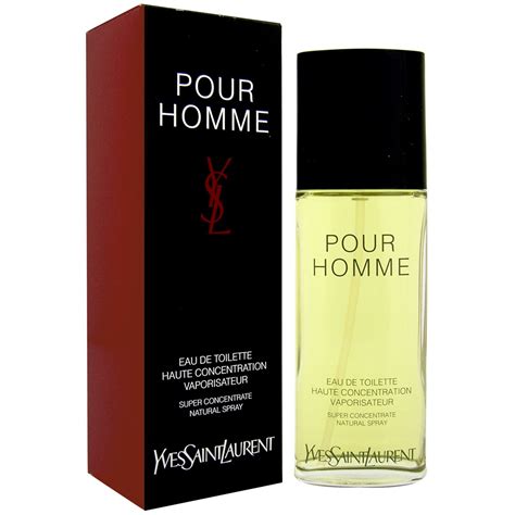 yves saint laurent pour homme concentrate eau de toilette spray|ysl perfume men's boots.